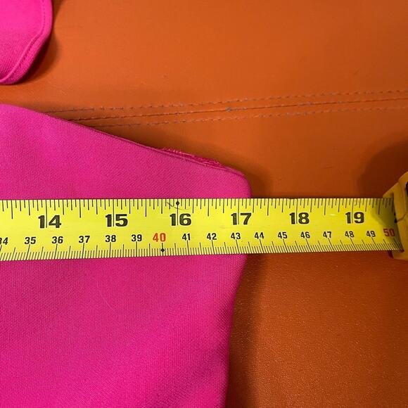 Likely Norvina Ruffle off-shoulder Dress Barbiecore Size 12 NEW - Picture 11 of 12